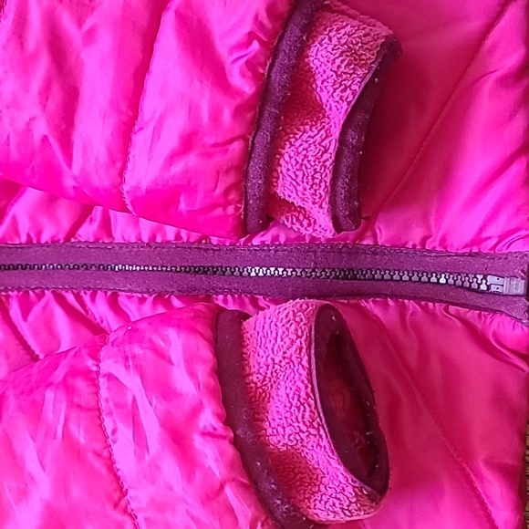 Lands End Girls Insulated Winter Snow Jacket w Plush Softest Lining Size L (6-7) - Picture 4 of 7